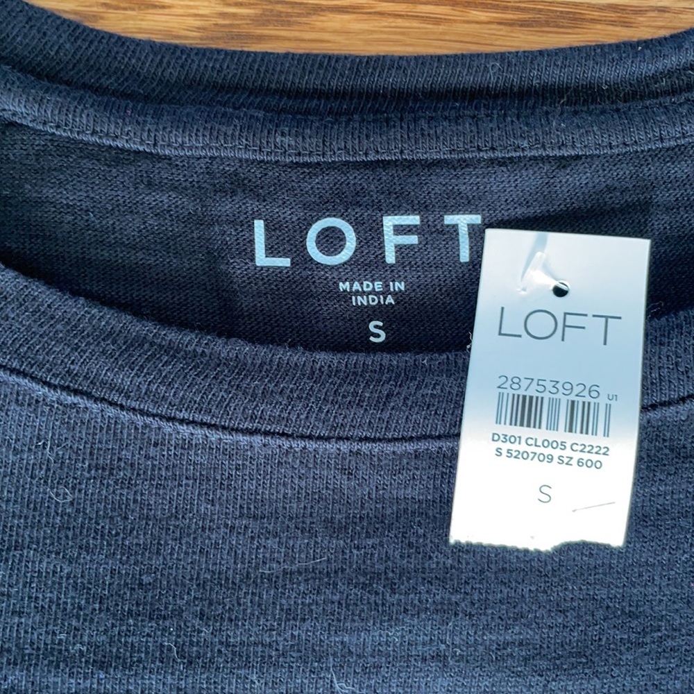 Loft Ruffle Top, Size S - Picture 5 of 10
